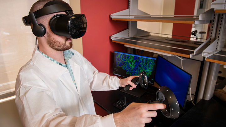 Microscopy Method, VR Enhance Cell Structure Analysis